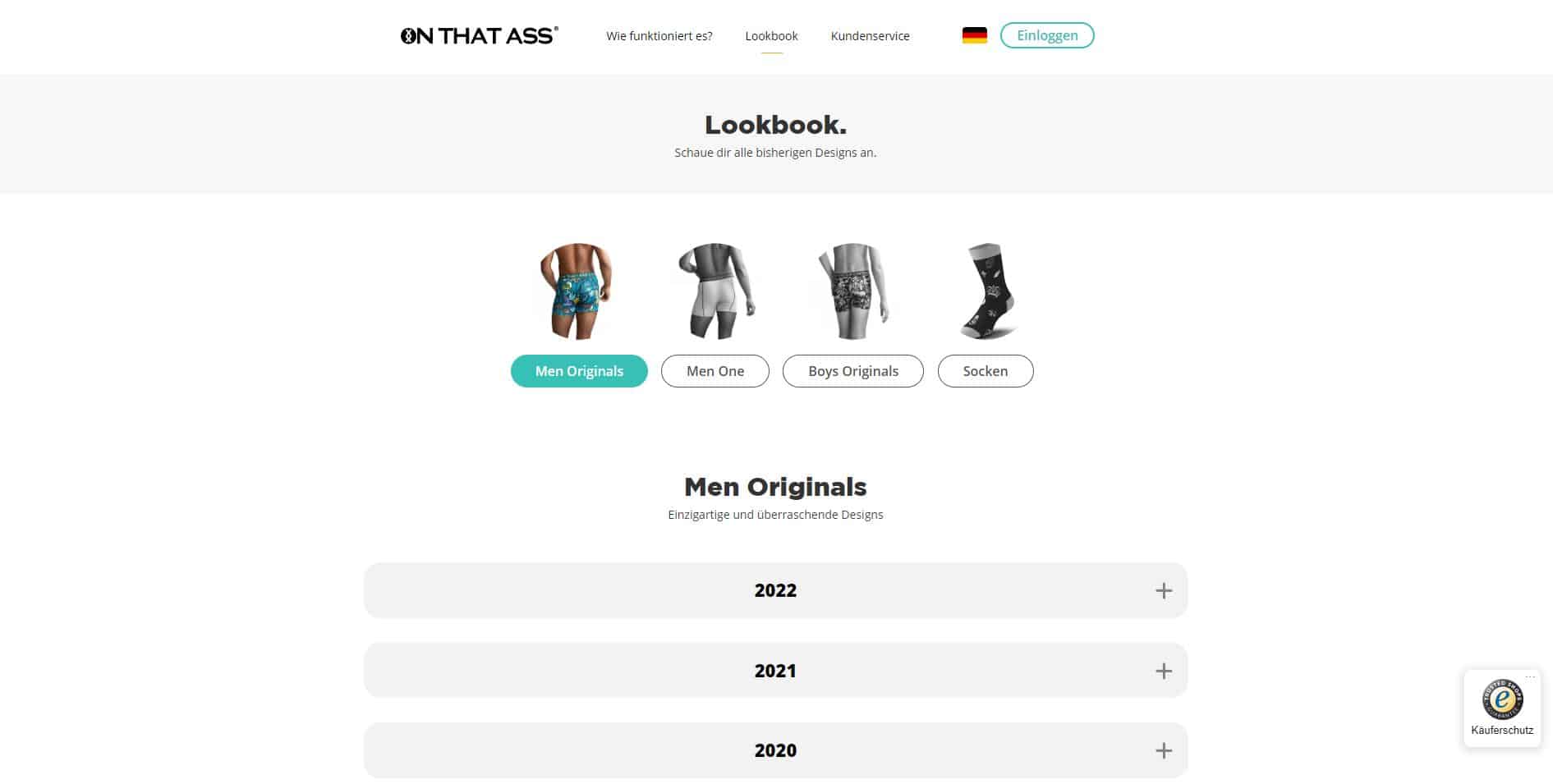 ON THAT ASS Designs Lookbook