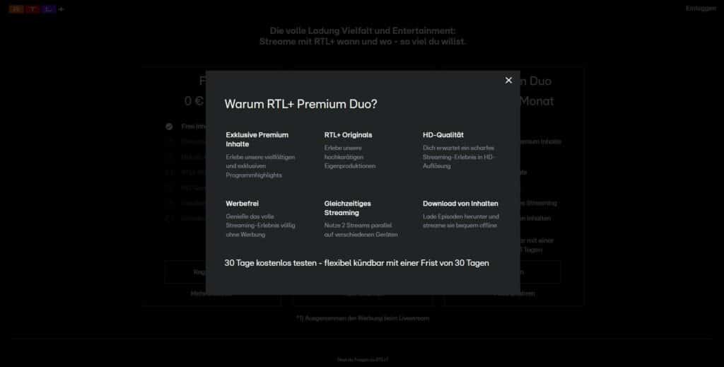 RTL+ Premium Duo