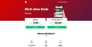 BILDplus Kosten/Preise