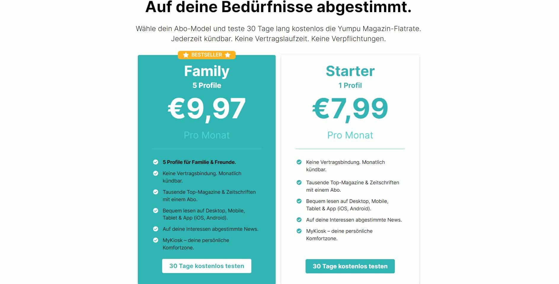 Yumpu Kosten/Preise