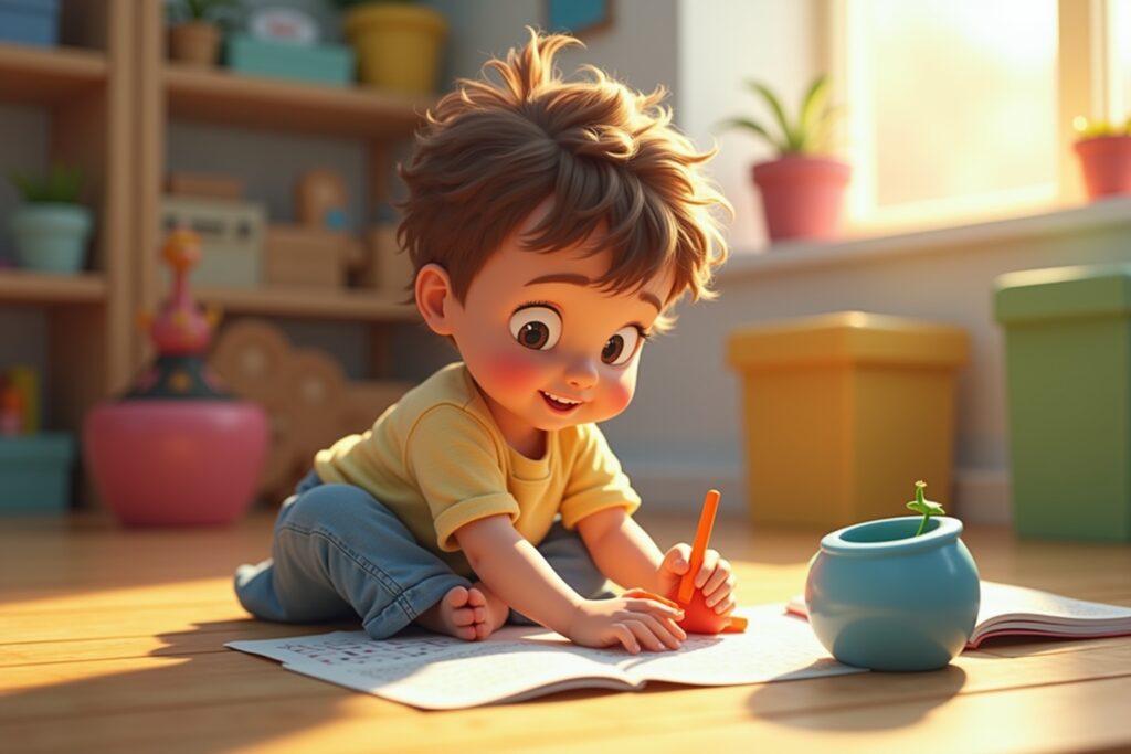 Pädagogische Serien für Kleinkinder